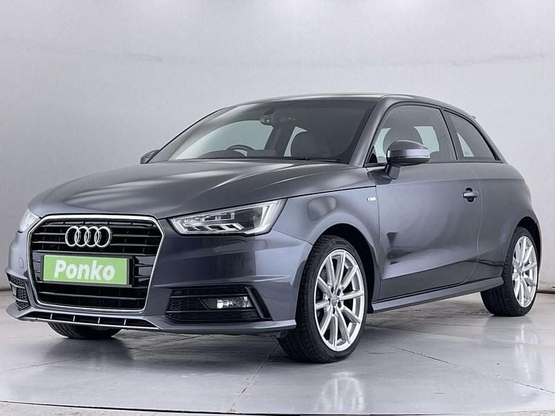 Used Audi A1 S-Line 125 HP (91 kW) 2015 Grey Hatchback