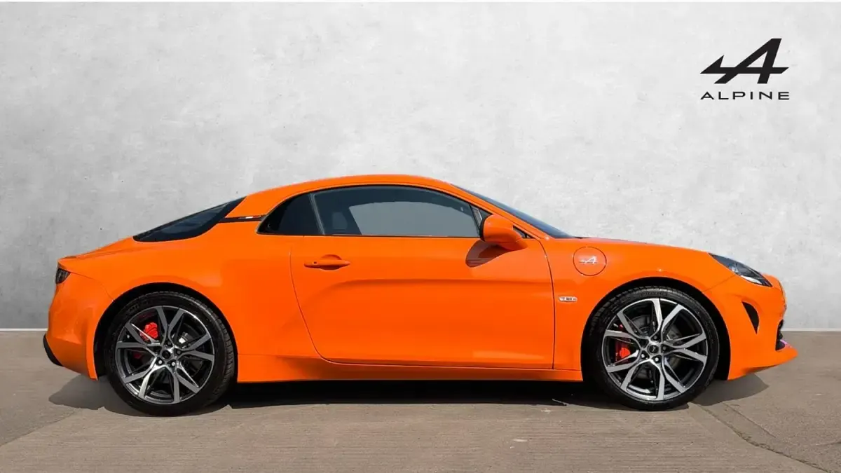 Used Alpine A110 2023 Orange Coupe