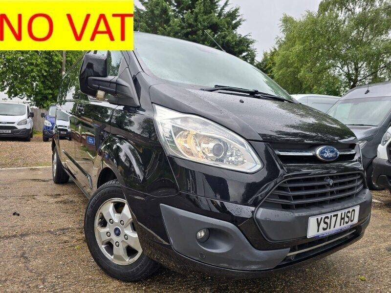 Black Used 2017 Ford Transit Custom Limited Van | £8,990 (Super price) - Image 1/4