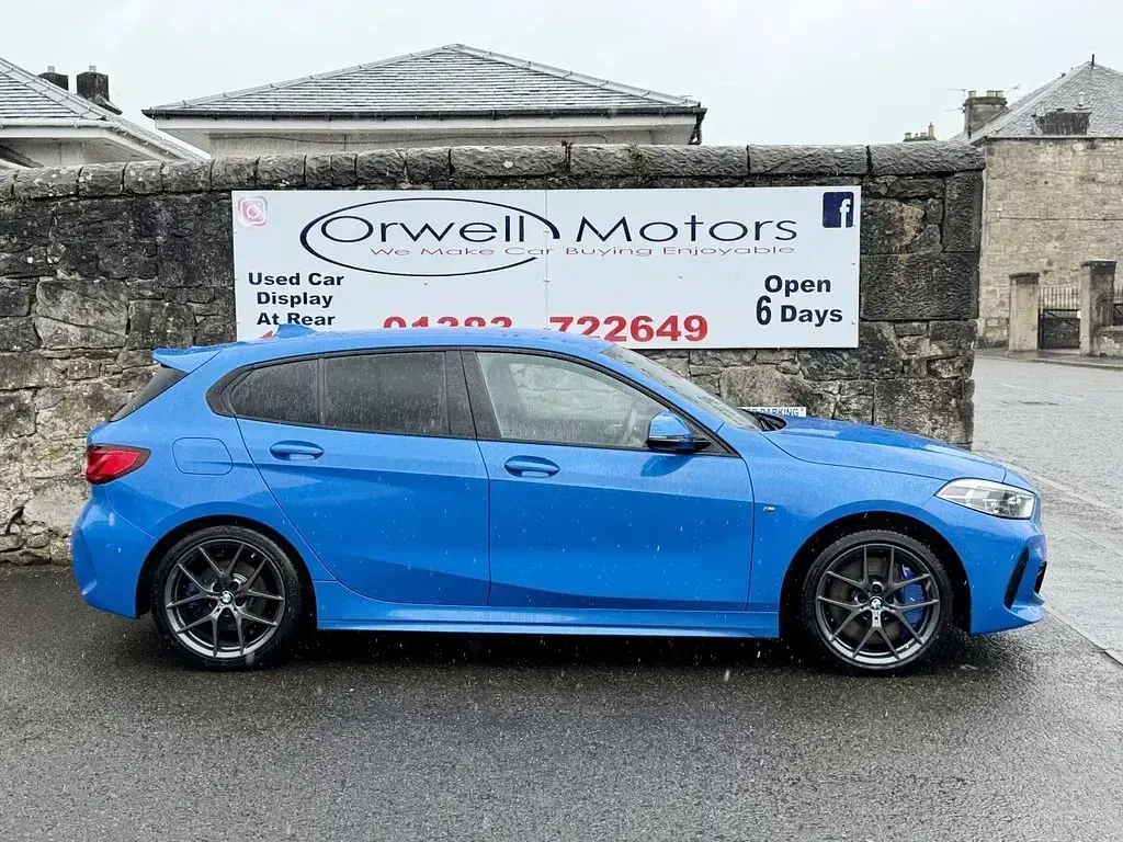 Used BMW M140 M Sport 140 HP (102 kW) 2019 Blue Hatchback