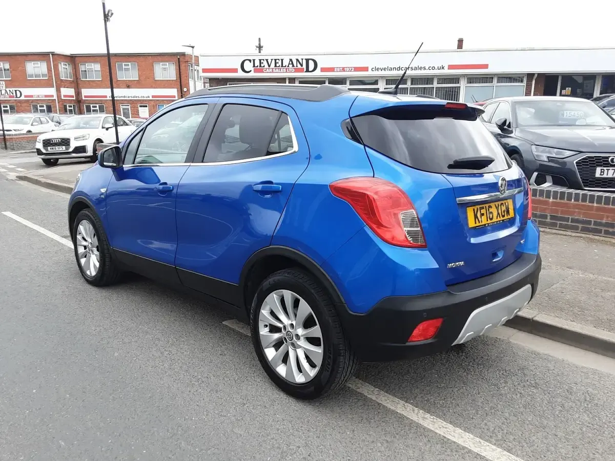 Used Vauxhall Mokka 136 HP (100 kW) 2016 Blue SUV