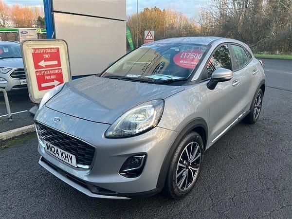 Solar silver Used 2024 Ford Puma Gen-E Titanium Hatchback | £17,500 (Fair price) - Image 1/1