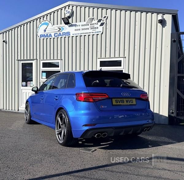Used Audi S3 Sportback Sport 2019 Blue Hatchback