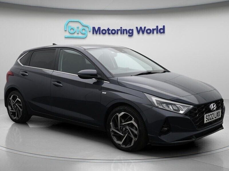 Grey Used 2022 Hyundai i20 Premium Hatchback | £13,500 (Fair price) - Image 1/4