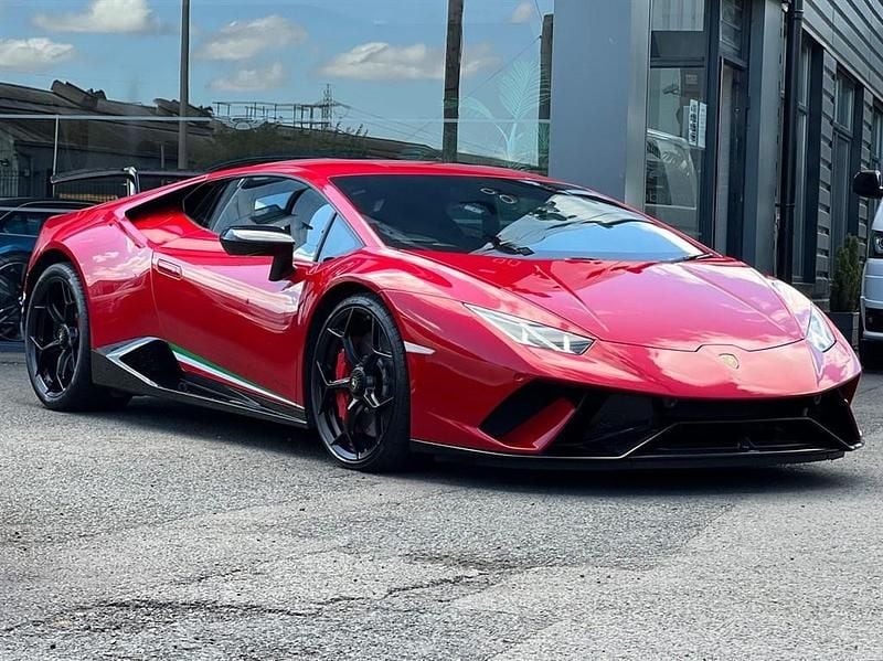 Used Lamborghini Huracán 640 HP (470 kW) 2018 Rosso bia Coupe