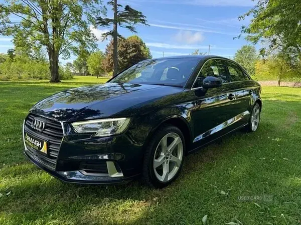 Used Audi A3 Sport 116 HP (85 kW) 2019 Blue Sedan