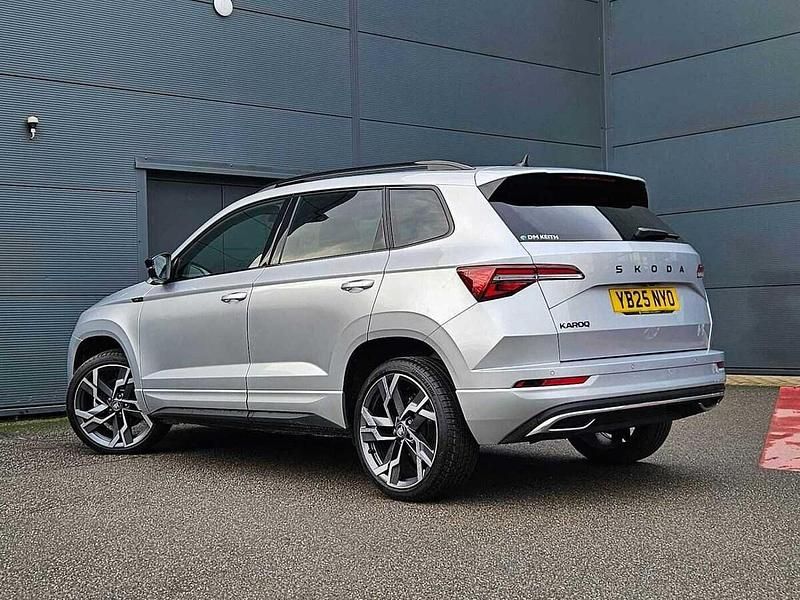 Used Skoda Karoq SportLine 110 HP (80 kW) 2025 Silver SUV