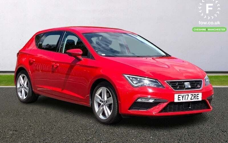 Red Used 2017 Seat Leon FR Hatchback | £11,699 (Fair price) - Image 1/4