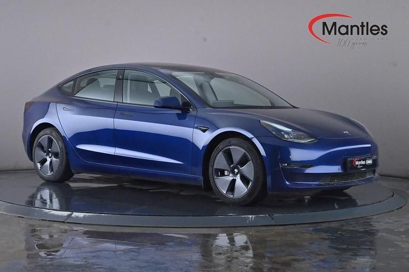 Blue Used 2021 Tesla Model 3 Sedan | £19,195 (Fair price) - Image 1/4