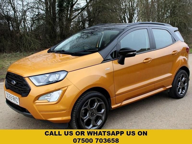 Used Ford Ecosport ST-Line 140 HP (102 kW) 2020 Yellow SUV