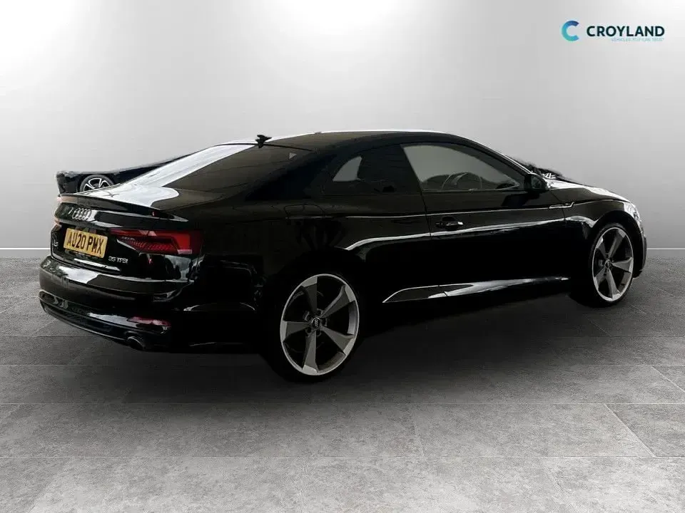 Used Audi A5 Black Edition 150 HP (110 kW) 2020 Black Coupe
