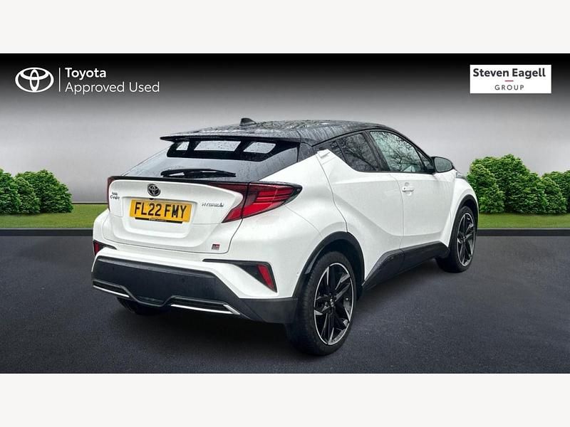 Used Toyota C-HR Sport 2022 White/black SUV