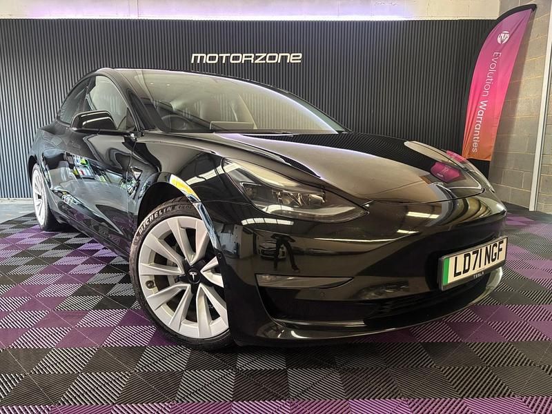 Black Used 2021 Tesla Model 3 Long Range AWD Sedan | £16,995 (Fair price) - Image 1/4