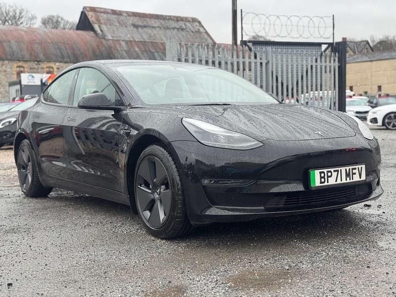 Used Tesla Model 3 Long Range AWD 366 kW (498 HP) 2022 Black Sedan