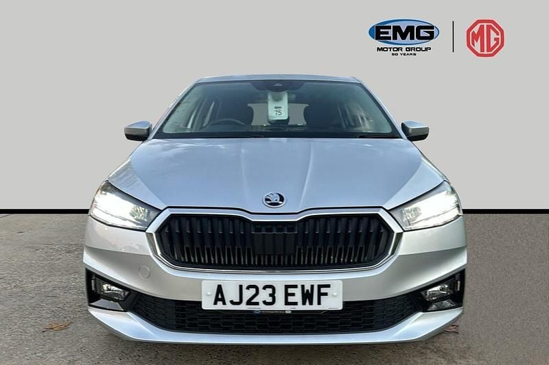 Used Skoda Fabia SE L 110 HP (80 kW) 2023 Silver Hatchback