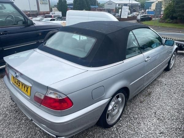 Used BMW 320 2001 Silver Cabriolet