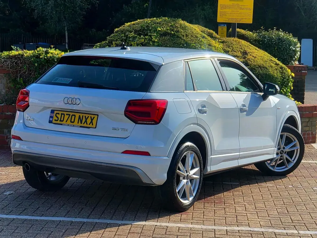 Used Audi Q2 S-Line 116 HP (85 kW) 2020 White SUV
