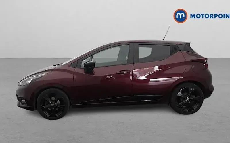 Used Nissan Micra 92 HP (67 kW) 2021 Red Hatchback