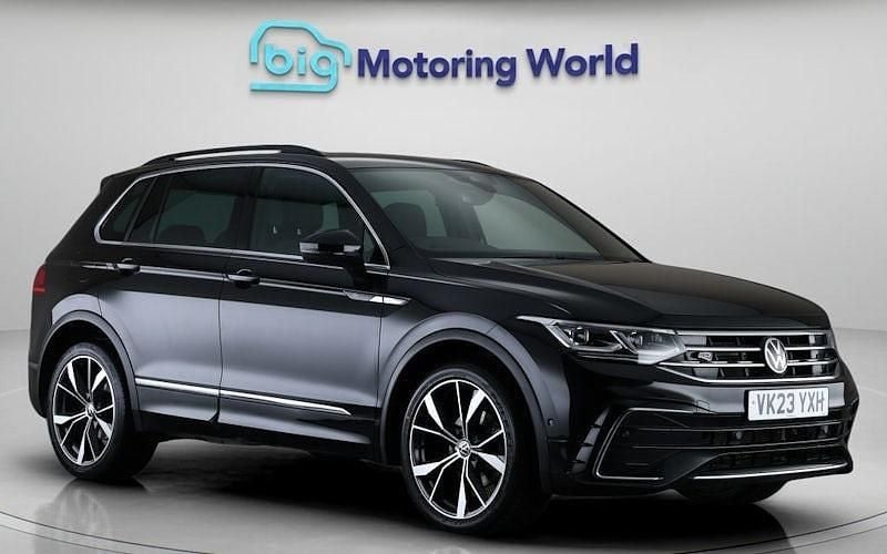 Used VW Tiguan R-line 150 HP (110 kW) 2023 Black SUV