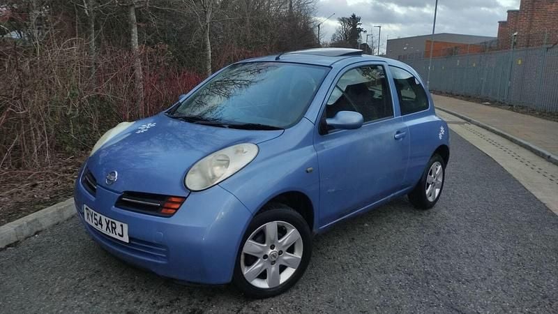 Blue Used 2005 Nissan Micra SE Hatchback | £500 (Super price) - Image 1/4