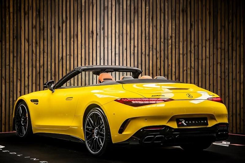 Brugt Mercedes SL63 AMG AMG 2024 Gul Cabriolet