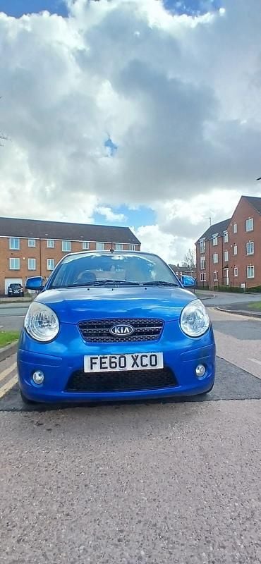 Used Kia Picanto 64 HP (47 kW) 2010 Blue Hatchback