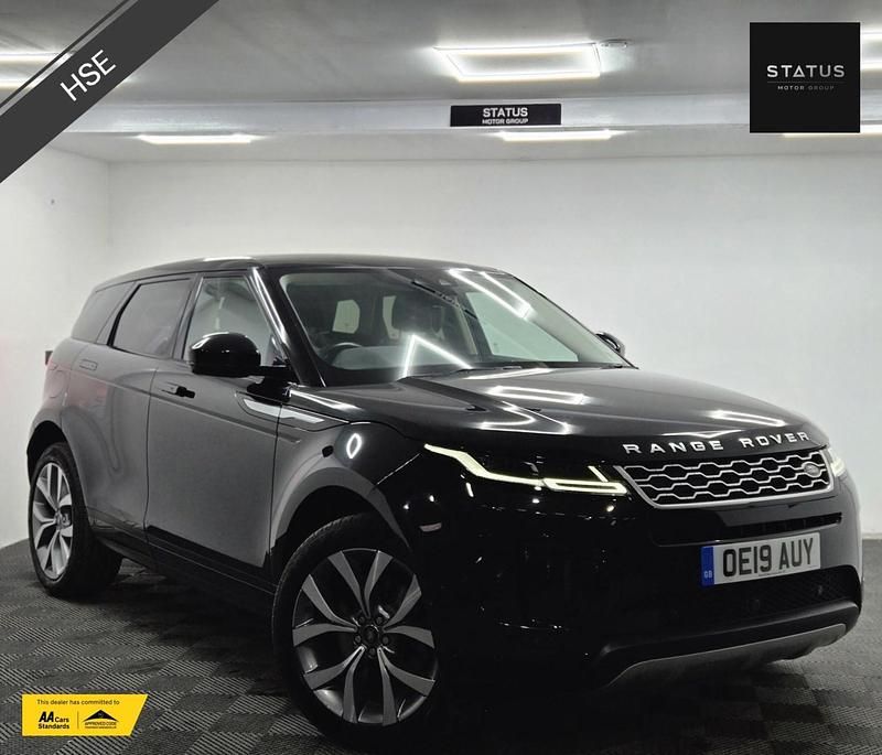 Black Used 2019 Land Rover Range Rover evoque HSE Estate | £18,295 (Fair price) - Image 1/4