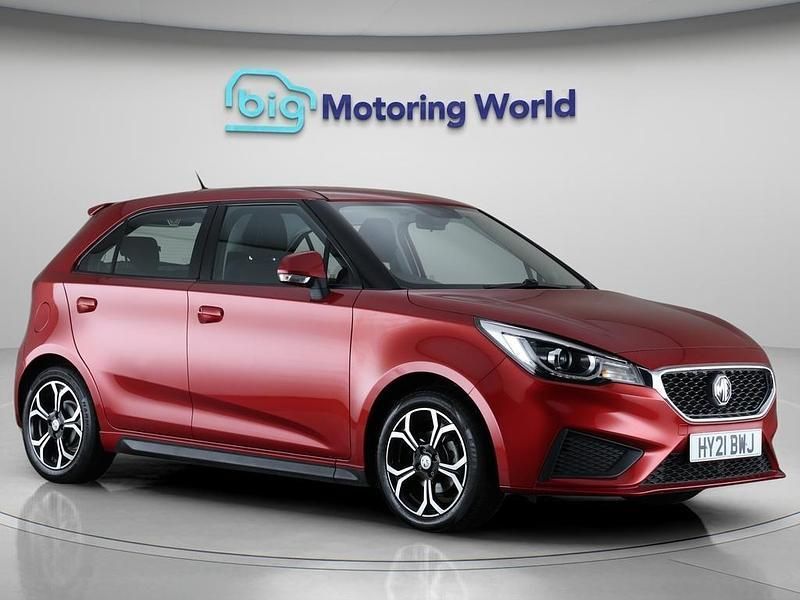 Red Used 2021 MG MG3 Excite Hatchback | £9,200 (Fair price) - Image 1/4