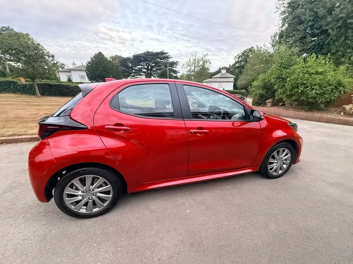 Used Toyota Yaris 91 HP (66 kW) 2024 Red Hatchback