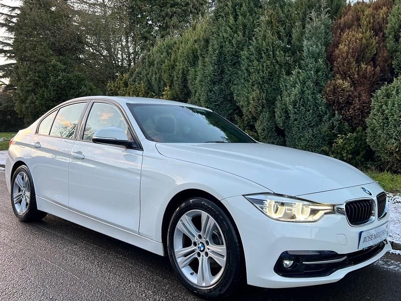White Used 2017 BMW 320 Efficient Dynamics Sedan | £9,495 (Super price) - Image 1/4