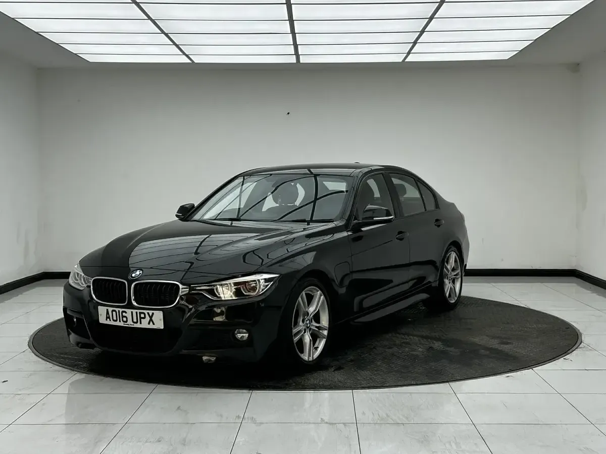 Used BMW 330e M Sport 2016 Black Sedan