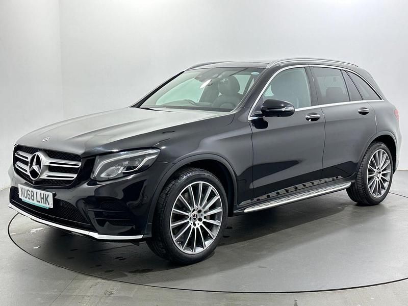 Used Mercedes GLC250 AMG Line Premium 2018 Black Estate