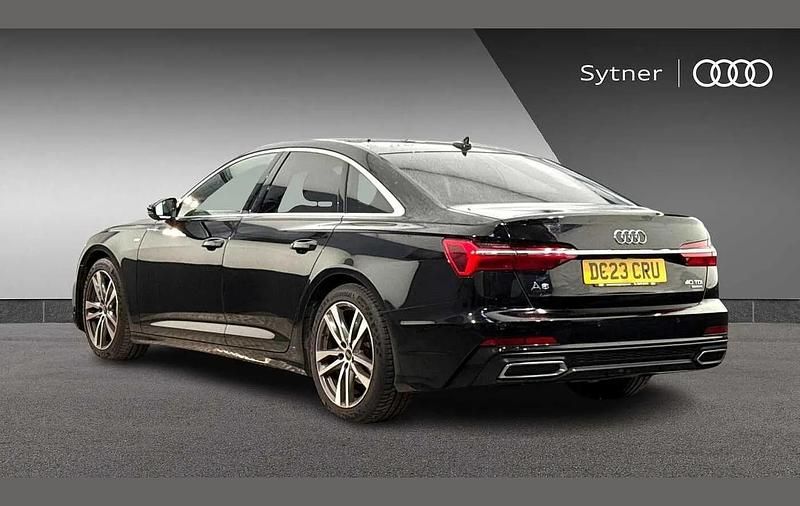 Used Audi A6 S-Line 204 HP (150 kW) 2023 Black Sedan