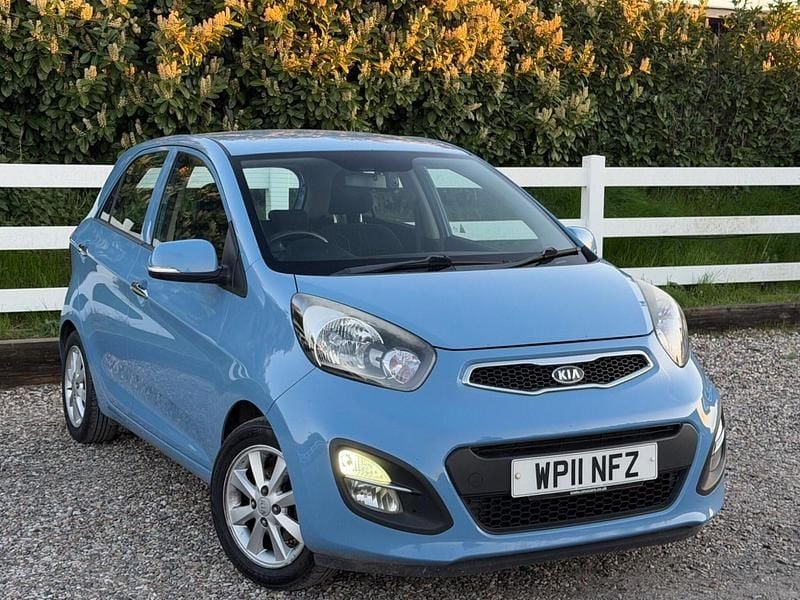 Used Kia Picanto 2011 Blue Hatchback