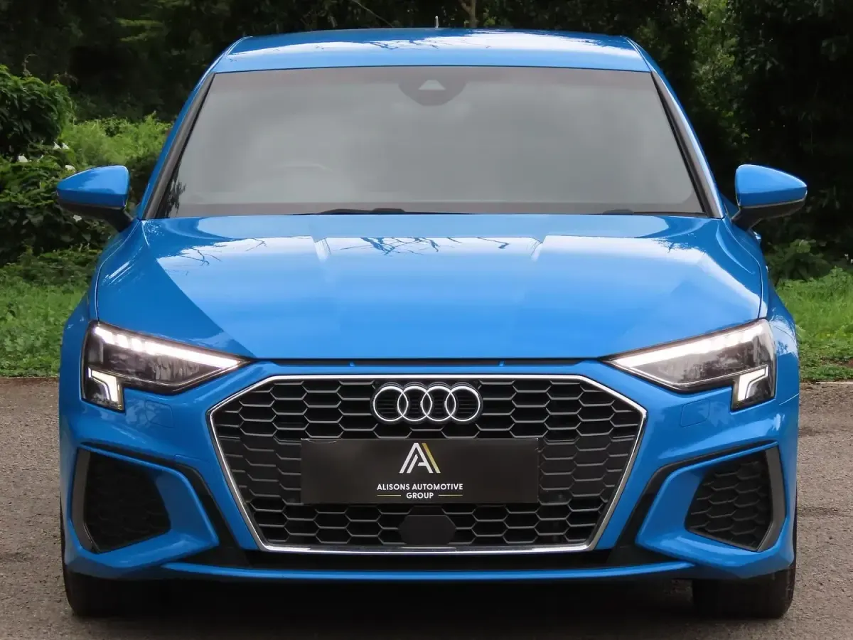 Used Audi A3 e-tron S-Line 2021 Blue Hatchback