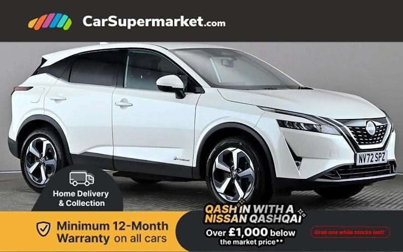 Used Nissan Qashqai N-Connecta 190 HP (139 kW) 2023 White SUV