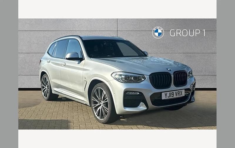 Used BMW X3 M Sport 187 HP (137 kW) 2019 Silver SUV