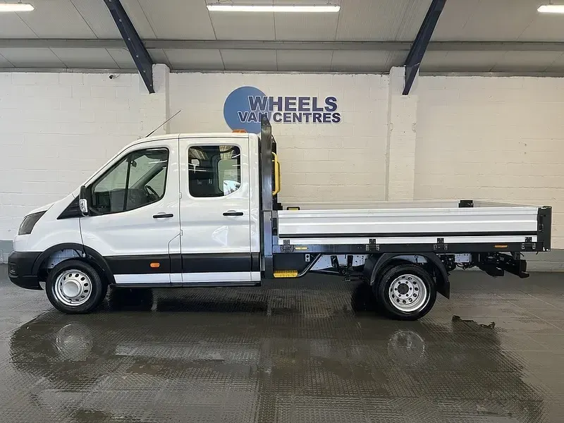 Used Ford Transit 130 HP (95 kW) 2022 White Cabriolet