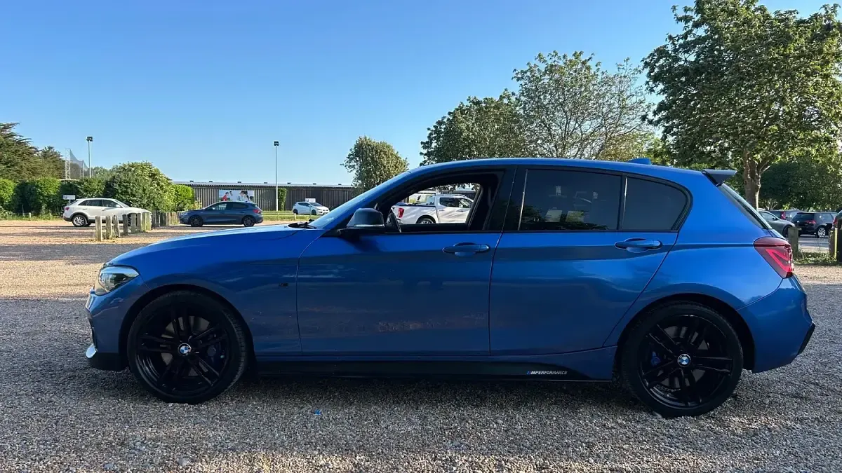Used BMW 118 M Sport 2017 Blue Hatchback