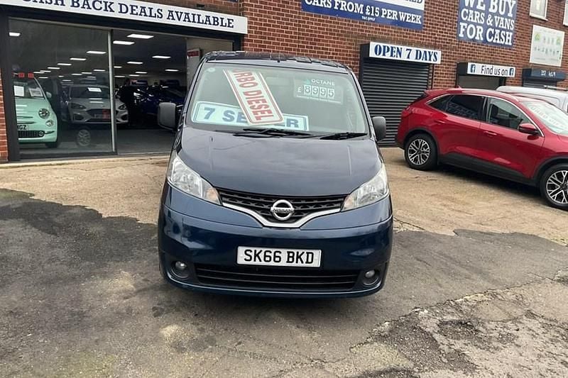 Used Nissan NV200 Acenta 90 HP (66 kW) 2016 Blue MPV