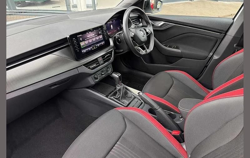 Used Skoda Scala Monte Carlo 150 HP (110 kW) 2022 Moon white metallic Hatchback