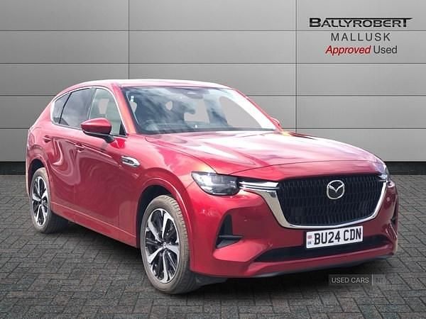 Red Used 2024 Mazda CX-60 Takumi-Line SUV | £35,250 (Expensive) - Image 1/4
