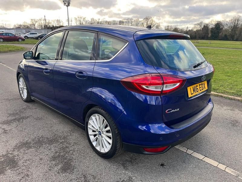 Used Ford C-MAX Titanium 125 HP (91 kW) 2016 Blue MPV