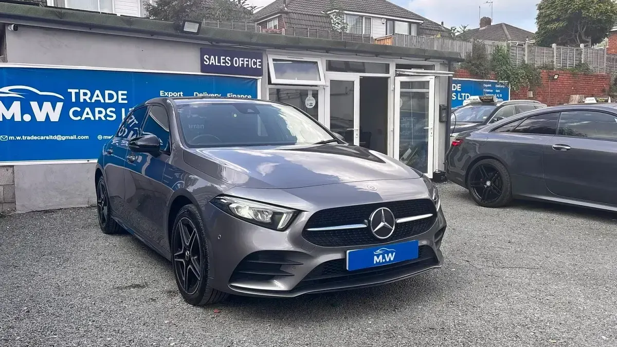 Used Mercedes A250 AMG Line Premium 214 HP (157 kW) 2022 Grey Hatchback