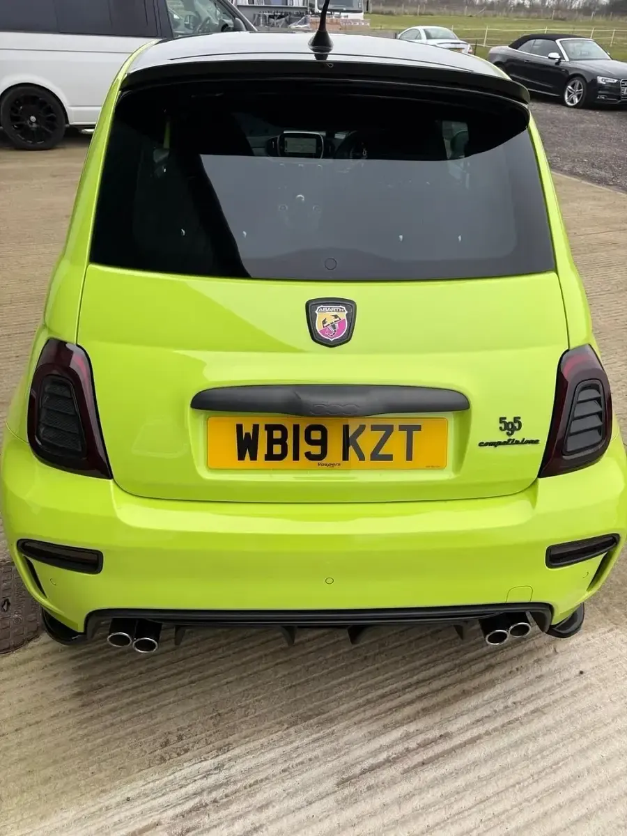 Used Abarth 595 Competizione 2019 Green/black Hatchback