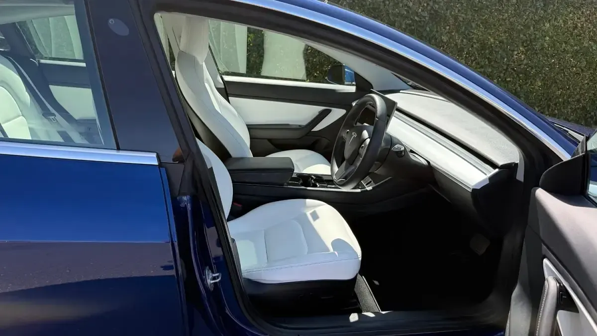 Used Tesla Model 3 Standard Range 239 kW (325 HP) 2019 Blue Sedan