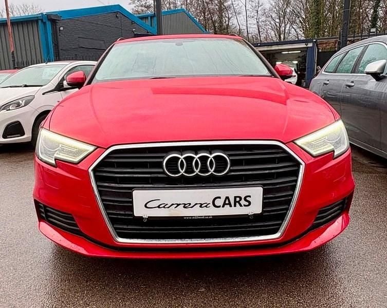 Used Audi A3 Comfort 2017 Red Hatchback
