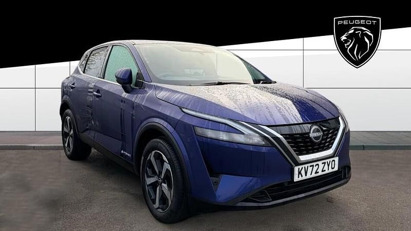 Blue Used 2022 Nissan Qashqai N-Connecta SUV | £18,513 (Good price) - Image 1/3