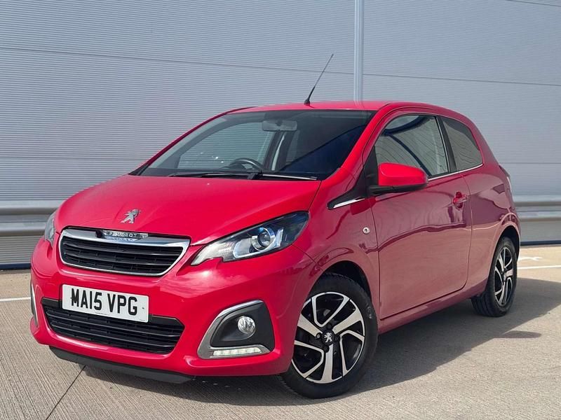 Used Peugeot 108 Allure 2015 Red Hatchback