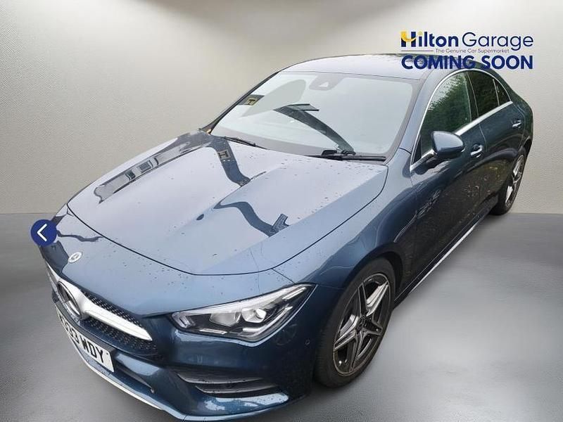 Blue Used 2022 Mercedes CLA200 AMG line Coupe | £21,200 (Good price) - Image 1/1